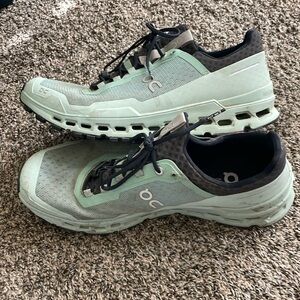 On Running Women's Athletic Shoes in Mint and Black